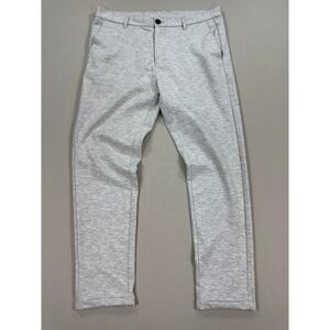 Lindbergh Superflex Dress Pants Mens 2XL Gray Slim Fit Performance Chino Stretch